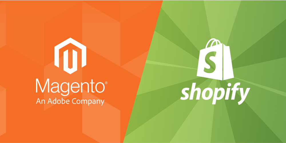 Magento VS Shopify Blog- Featured Image