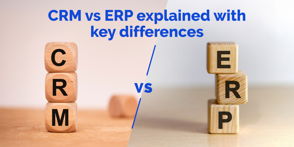 CRM vs ERP - blog header