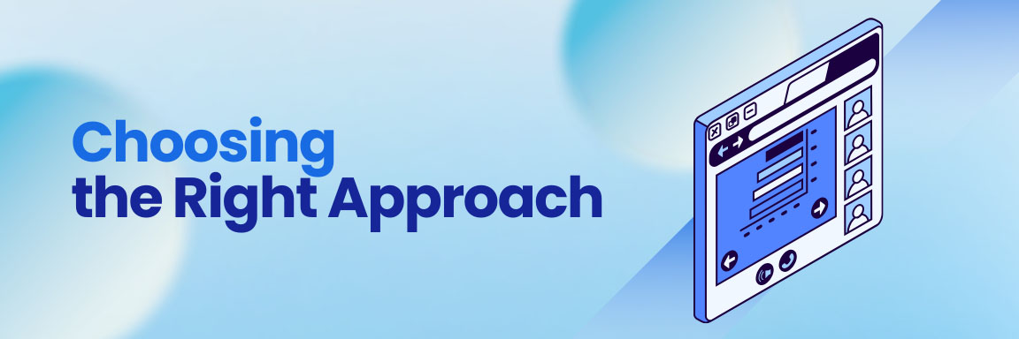 Choosing machine learning approach graphic