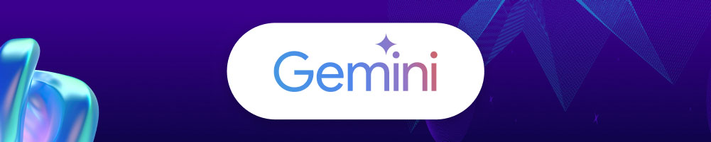 Google Gemini logo.