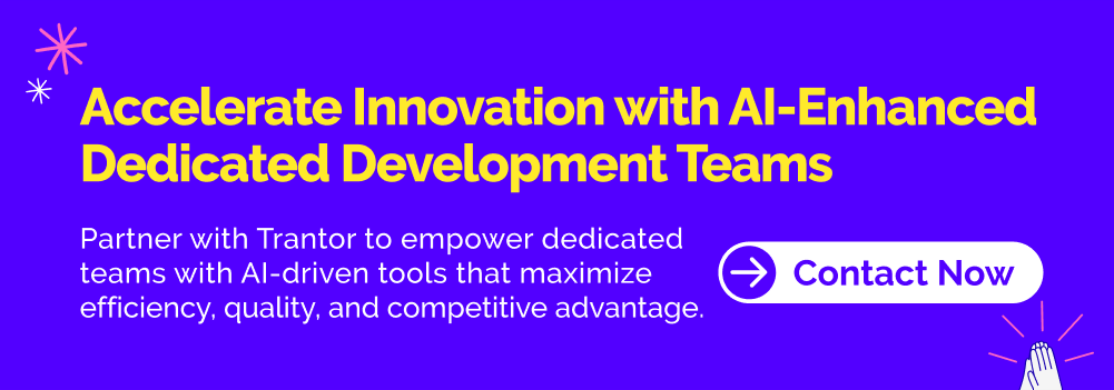 A banner with a button, titled Ready to Scale AI Integration from Pilot to Enterprise-Wide Success?