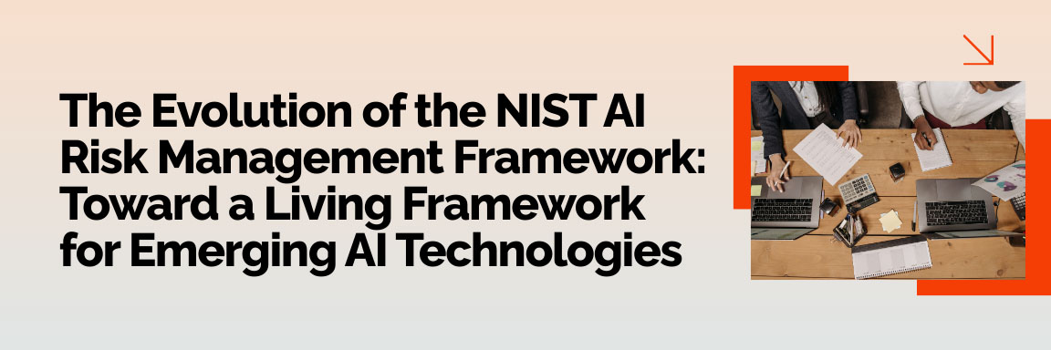 A team of people collaborating at a table, representing the evolution of the NIST framework.