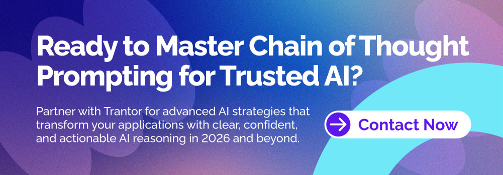 Trantor "Contact Now" button for AI and prompt engineering services.