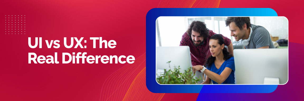 What is UI design with visual layouts and interface elements