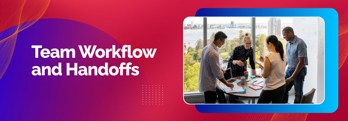 Team workflow and collaboration in UI UX design projects