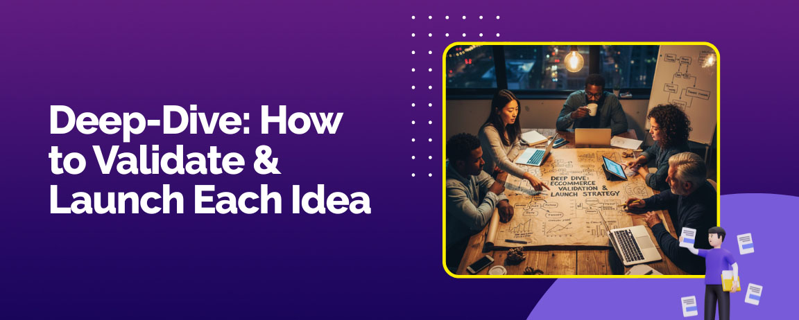 Deep dive into validating and launching ecommerce ideas with collaborative planning
