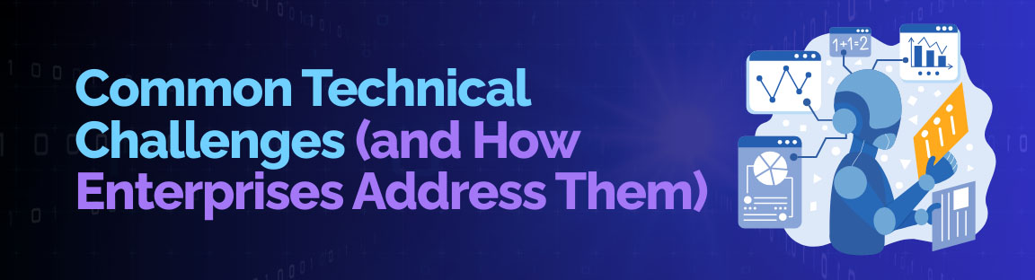 Common technical challenges in Cloud AI adoption and how enterprises address them.