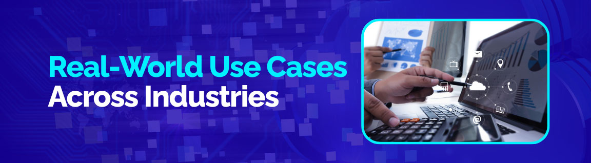 Real-world cloud computing use cases across industries including finance, healthcare, and retail.