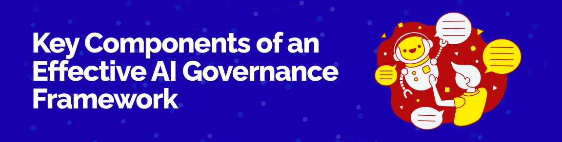 Illustration highlighting the future of AI governance and responsible AI adoption.