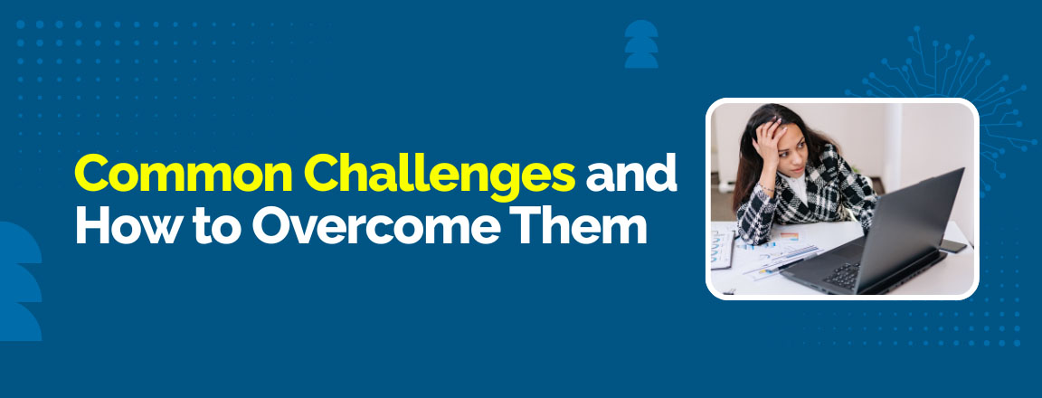 Common challenges in AI and RPA automation with professional facing workflow issues on laptop