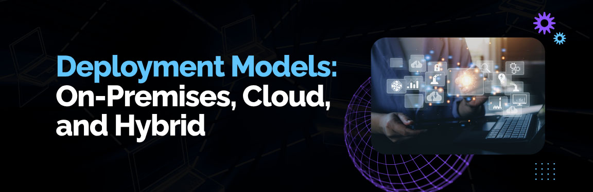 Deployment models for AI supercomputing including on-premises, cloud, and hybrid infrastructure