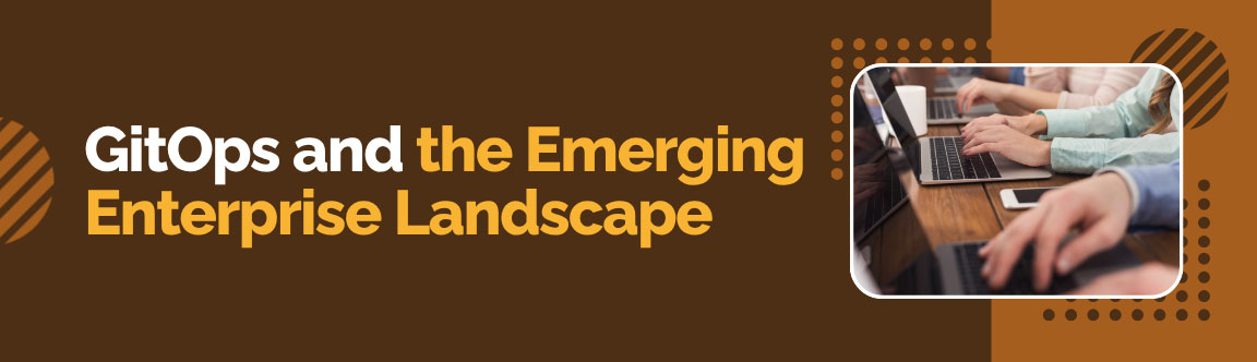 GitOps in modern enterprise architecture with cloud-native applications and automated operations