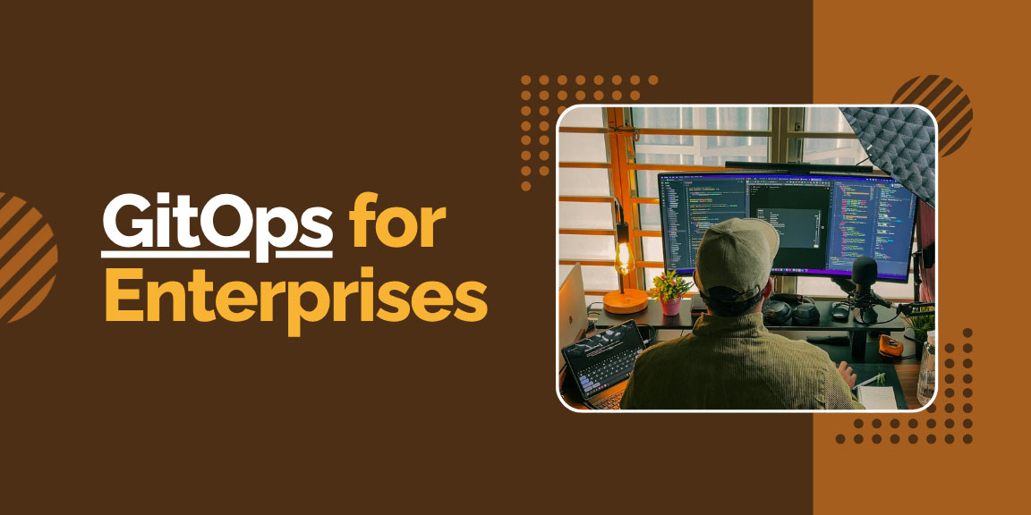 GitOps explained with developers managing infrastructure as code and automated deployment workflows