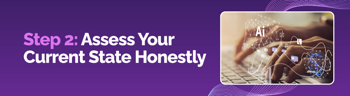 Assessing current IT infrastructure and AI readiness with data analysis and system evaluation