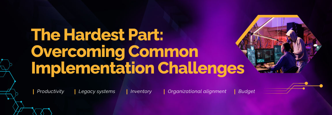 Common Zero Trust challenges including legacy systems, organizational alignment, and security budget constraints